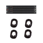 1231 Band Eq Dual Xlr 4 20ft. Graphic Bundle Cables Dbx 1231 Band Eq Dual Xlr 4 20ft. Graphic Bundle Cables Dbx