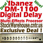 Dm-1100 19 Ibanez Processor " Digital Delay Multi-effects Rack Mount Vintage