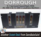 240-c 340-c Surround Sound Dorrough 5.1 5 1 Loudness Monitors Power Supply