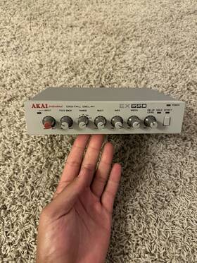 Ex65d Akai Ex75n Professional Digital Delay Vintage Unit With Fast Shipping