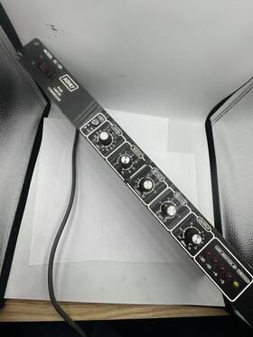 50-4483 Ashly Sc-50 Original Toggle Blueface Peak Limiter Compressor Made In Usa