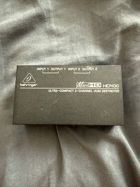 000-38700-00010 Behringer Microhd Hd400 Stereo Hum Destroyer