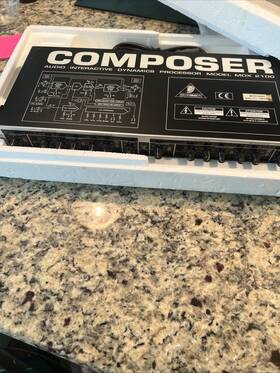 2100c Behringer Mdx Composer Compressor 2 Channel /limiter /expander