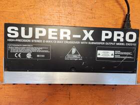 Cx2320 Behringer Super X Pro Crossover 2002 Powers Up Read Untested