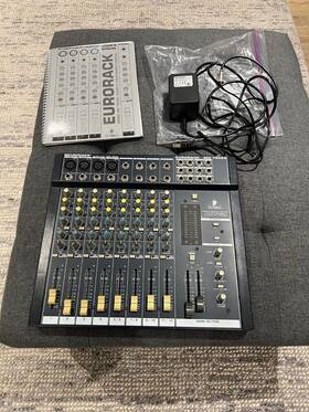 Mx1602a Behringer Eurorack With Manuel And Power Supply