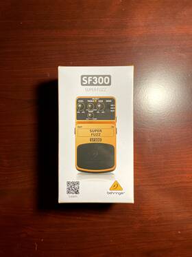 Sf300 Behringer Super Fuzz Distortion Pedal 3 Mode