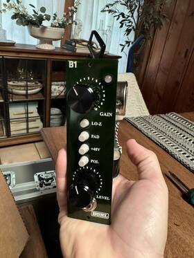 Burlb1 Burl Audio B1 500 Series Microphone Preamp / Di
