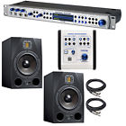 Central Station Plus Presonus With Adam Audio A8x Studio Monitor Pair Cables 660845666436
