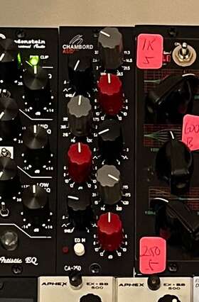Ca-250 Chambord Audio Parametric Equalizer - 500 Series Module