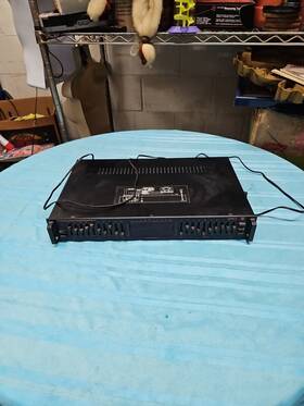 Heq-7009 Coustic 10-band Audio Frequency Equalizer For Parts Or Repair Only