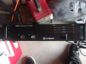 3501s Crest Audio Nice 450 Wt. Power Amp Rack Mt. Unit