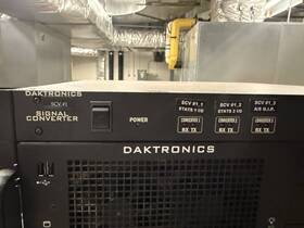 Da-1278-0041 Daktronics Scv #1 Signal Converter 3-channel Rs232 1u Rack Mount