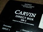 Db-3 Carvin Microphone Splitter Transformer Isolated
