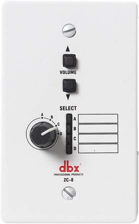 Dbx 445056299276 Zc-8 Wall-mounted Zone Controller