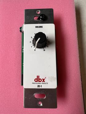 Dbx 613816455058 Zc-1 Programmable Wall Mounted Zone Controller For Driverack And Zonepro Zc1