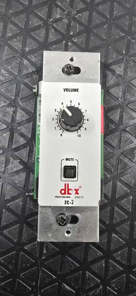 Eb-18813 Dbx Zc-2 Wall-mounted Zone Volume Controller Programmable - Tested