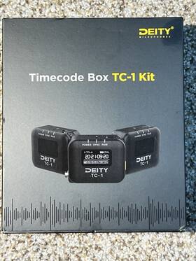 Dtt0272d81 Deity Microphones Tc-1 Wireless Timecode Generator Box 3-pack #dtt0272d81