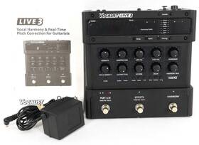Digitech 691991201882 Vocalist Live 3 Vl3 Multi-effects Harmony Processor Preamp Pedal With Box