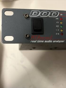 4014578 Dod Rta Series Ii Real Tiem Audio Analyzer Vintage 95