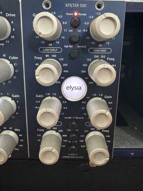 Xfilter500qube Elysia Audio Xfilter 500 Series Stereo Eq