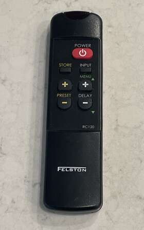 Dd540 Felston Digital Audio Delay Remote - Only Replacement