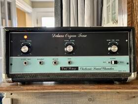 3010a Fender Super Rare Tel-ray Deluxe Organ Tone Grail Oil Can Echo Reverb Asis