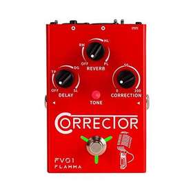Fv01 Flamma 972985270058 Vocal Effects Processor Pitch Correction Pedal With Delay Reverb