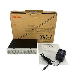 Fostex 636827001878 De-1 20-bit Dual Multi-effect Processor With Ac Adapter In Box Mint
