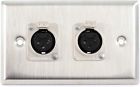 Wp1013 Gang Wall Pro Xlrf Plate X2 1