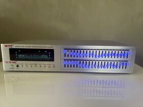 Eq-9150 Gmi Pro Silver 19 Inch 2x21 Band Graphic Equalizer Rockville