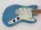 Guitar Pawn Mij Shop Plasid " Special Electric Blue Mustang "lake Fender