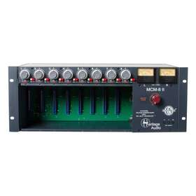 Hamcm8mk2 Heritage Audio Mcm-8 Mk2 8 Slot Rack With Mixer Enclosure For 500-series Modules