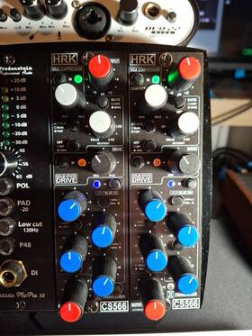 Hrk Cs566 Analog Studio Processor Vca Comp Eq Console Emulator Special Order