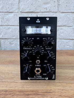 Igs Audio 615435504445 S-type Vu - 500 Series Stereo Vca Compressor Similar To Ssl Bus Comp