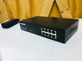 560399 Intellinet 8 Port Poe Power Over Ethernet Switch With Supply