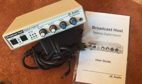 03709 Jk Audio Broadcast Host Digital Hybrid With Power Cable And Manual