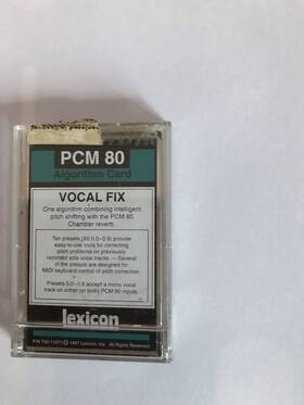 Pcm80-u39 Lexicon Pcm 80 Algorithm Card Audio Software Vocal Fix
