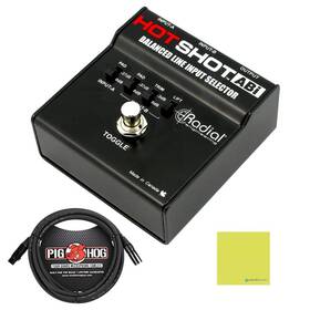 Liquid Audio 810139694274 Radial Engineering Hotshot Abi Footswitch Selector For Balanced Inputs Bundle