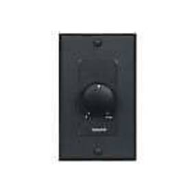 100lvc-db-rst-01 Lowell Attenuator 100w 70v/25v Single Gang Decorator Black