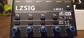 Lmix1 Lzsig Ultra Low- Noise 4-chan. Line Stereo Mixer Mint Condition Lowest