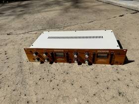 Mofft76-2 Mohog Audio 2-ch Analog 2u Rack Limiting Amp Vu Meter Stereo Link