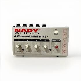 Mm-14fx Nady Audio 4 Channel Mixer With Effects Built In Used Very Good Condition