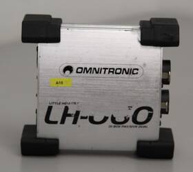 10355065 Omnitronic Lh-060 Di-box Passive Dual Active
