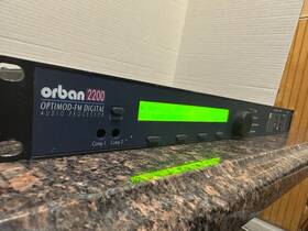 2200de Orban Optimod /u Fm Broadcast Digital Audio Processor