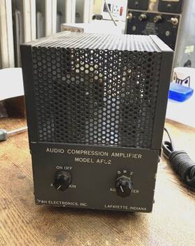 Afc-2 P&h Tube Audio Compressor Amplifier Rare Limiter Good Rca Tubes Untouched