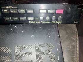 Wz-dm35nl Panasonic Ramsa Digital Multi Processor Model No. Wz- Dm35nl