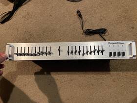 Eqf210s Parasound Graphic Equalizer Dual Channel Professional Made In Japan