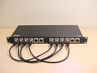 12f-6f-6m Pbxlr-3 Tecnec Xlr To Patchbay With Cables