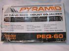 Peq-60 Pyramid Studio Pro Band Equalizer Rack Mount