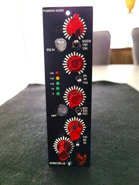 Phoenix Audio Gyrator/500 Gyrator Eq/500 500 Series 4-band Equalizer 2024